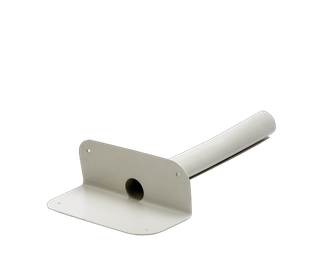 Bocchetta angolare PVC - sez. circolare