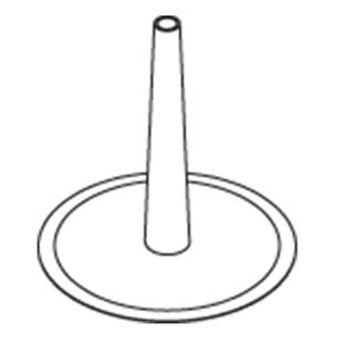 RACCORDO FLAGON PVC PER GANCI SICUREZZA LINEE SALVAVITA