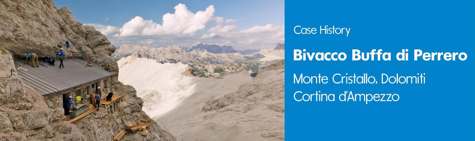 Bivacco Buffa di Perrero: i materiali Soprema protagonisti dell'impresa alpinistica sulle Dolomiti
