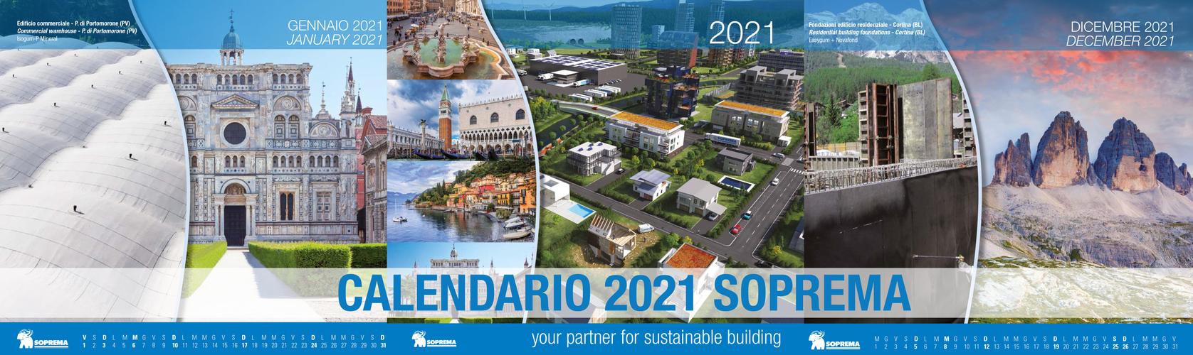 Calendario Soprema 2021