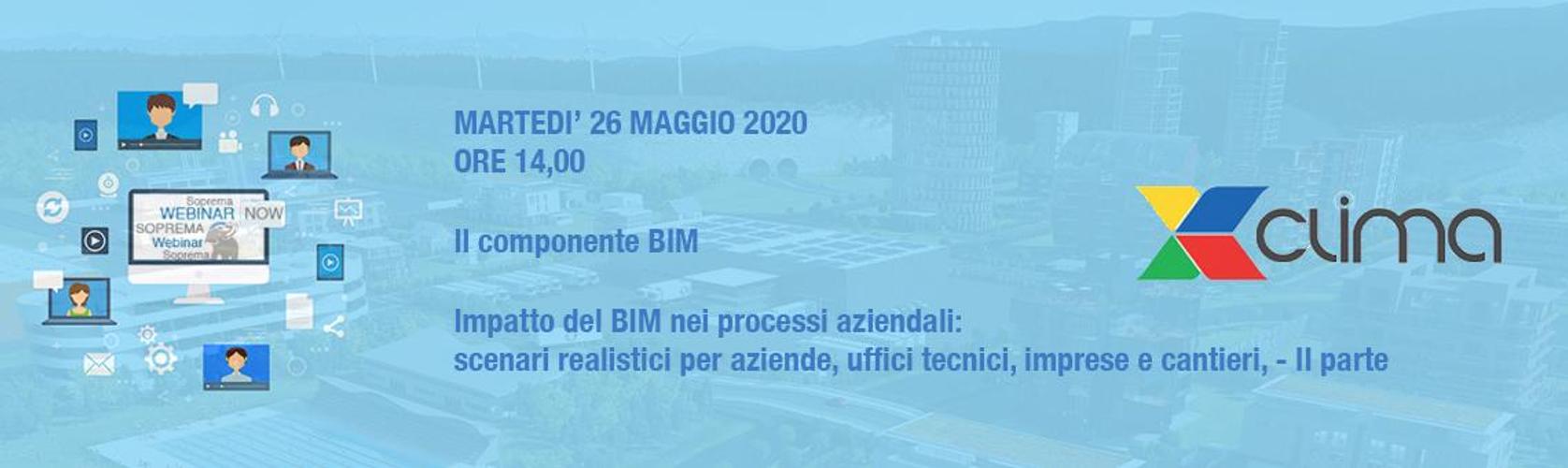 Webinar Soprema su XClima: il componente BIM.