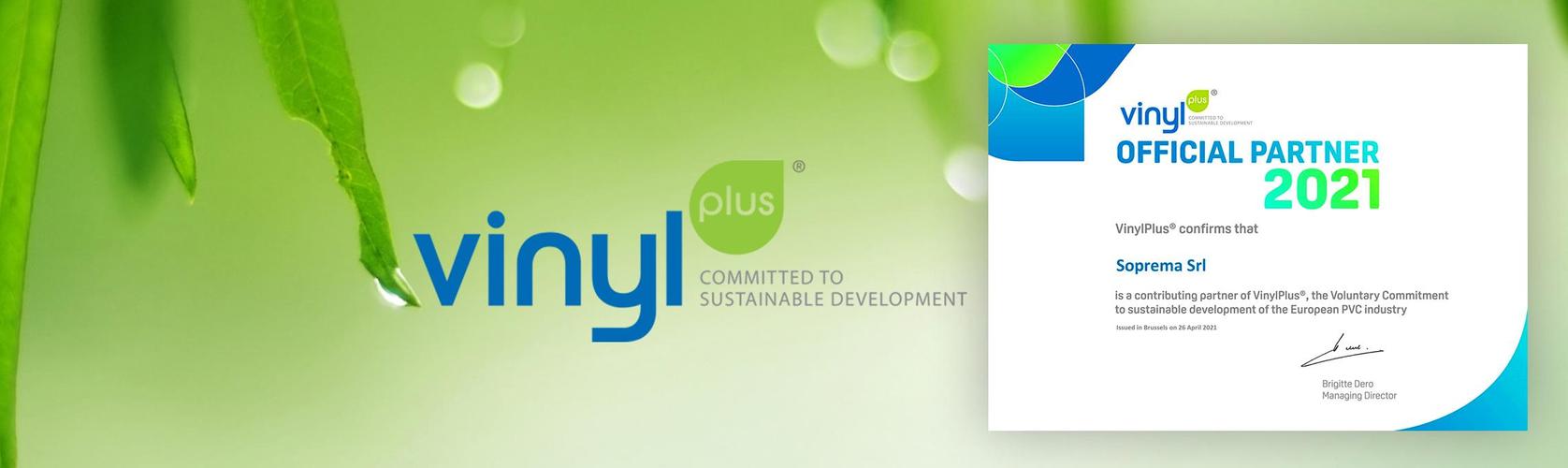 Sostenibilità e PVC: Soprema è ancora una volta partner di VinylPlus.
