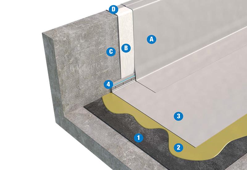 RIFACIMENTO DI IMPERMEABILIZZAZIONE ESISTENTE - TETTO FREDDO 4b1_PVC